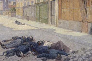 Egy utca Párizsban, 1871 májusában